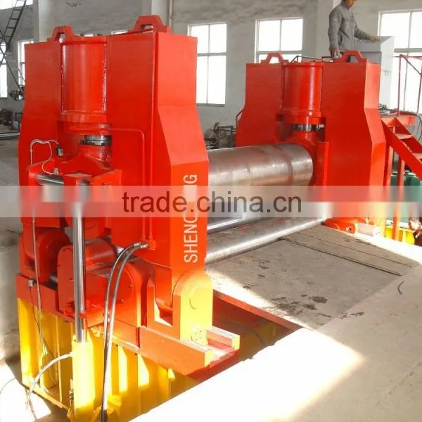 SW 11SNC 80X4000 3 Roller Roll Bending Machine for Metal Sheet,plate Bending Machine photo-3