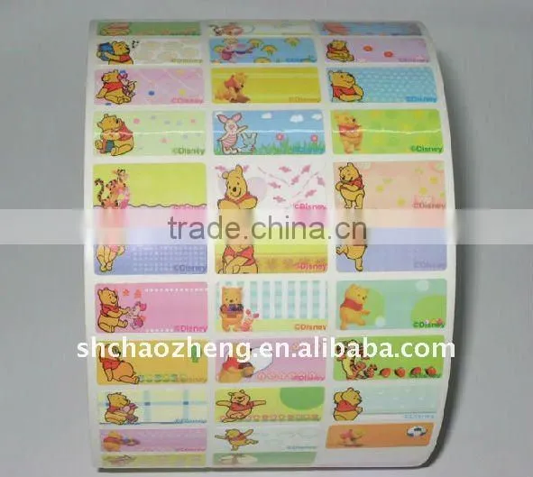 Nice looking animal decorative adhesive label