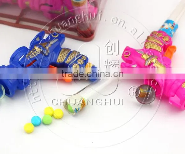 Cheap Small Plastic Hoodle Gun Toy With Candy photo-3