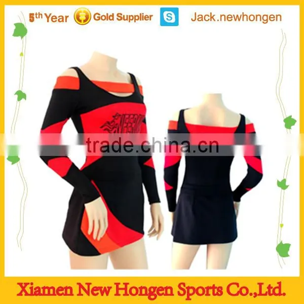 Polyester Fabric Making Cheerleading Jerseyscheerleading Uniforms photo-6