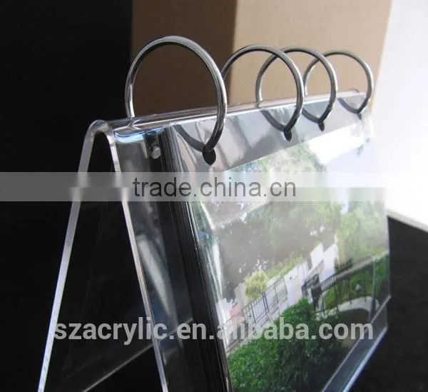 Acrylic Metal Slide for Printing Calendar photo-3
