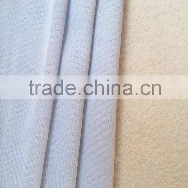 Interlock Fabric 100% Polyester 72Dx72D 110gsm 58/60" Plain Knit Fabric Huzhou China Factory Price photo-2