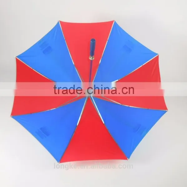 Promotional Golf Umbrella With Matched Color Handle Bright Colored Golf Umbrella photo-2