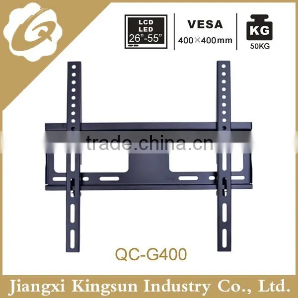 Factory Sell VESA400x300 Fixed Flat Wall Bracket Ultra Slim Lcd tv Mount From 37"-42"tv Size photo-6