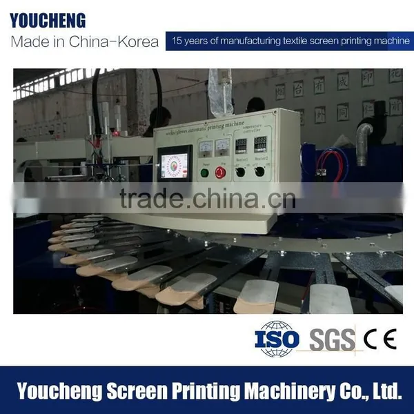 Automatic Rotary Sock Printing Machinery Silicon Glove Printing Machine Price photo-6