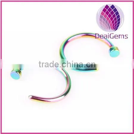 Punk Style New Fashion Nose Ring Stainless Steel