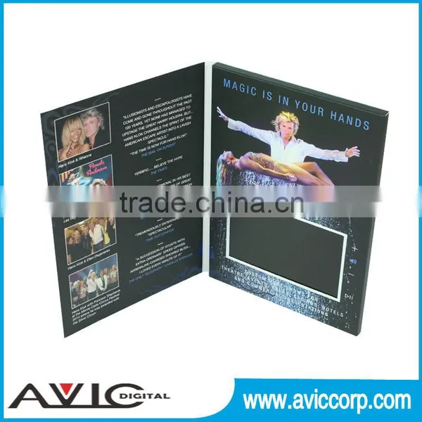 7 Inch Video Brochure Module/LCD Video Greeting Card Module photo-2
