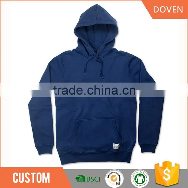 Windproof Terry Hoodie Black Man Loose Hoodie photo-4