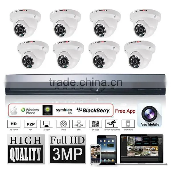 LS VISION High End Security System 8Ch 1080P IP CCTV Camera POE NVR Kit photo-5