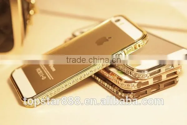 2015 Bling Shining Bumper Diamond Phone Case for Iphone 6 6plus photo-3