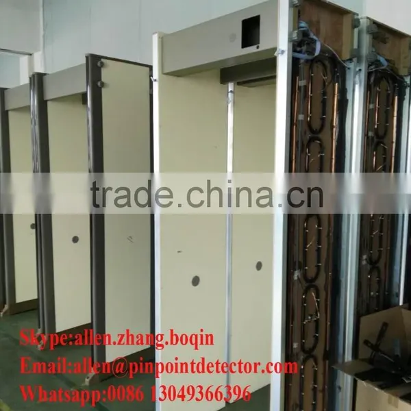 Pinpoint Factory PD6500I 33 Zones Walk Through Metal Detector Gate, Walk Through Metal Detector Price photo-4