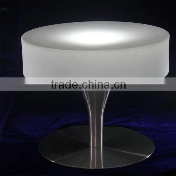 Mutli Color Change Plastic LED Illuminated Round Table photo-2