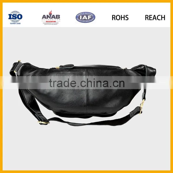 Leather Multi Compartment Fanny Pack Waist Bags photo-4