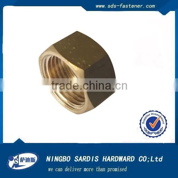 Brass Round Hex Nut photo-3