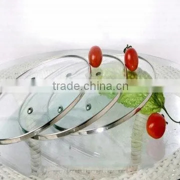 High-quality,cheap,eco-friendly Tempered Glass Lids for Cookware