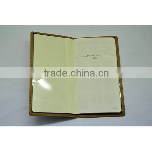 High Quality Slim Size Korean Stitch Bond Leather Agenda photo-6