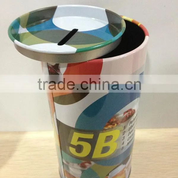 Tin Money Box Coin Box