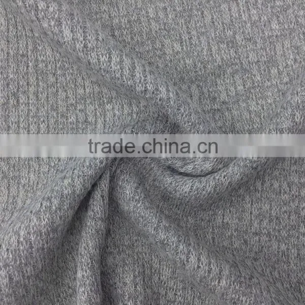 New Products 2016 Yarn Dyed Rib Polyester Fabric Hacci Knit Fabric photo-2