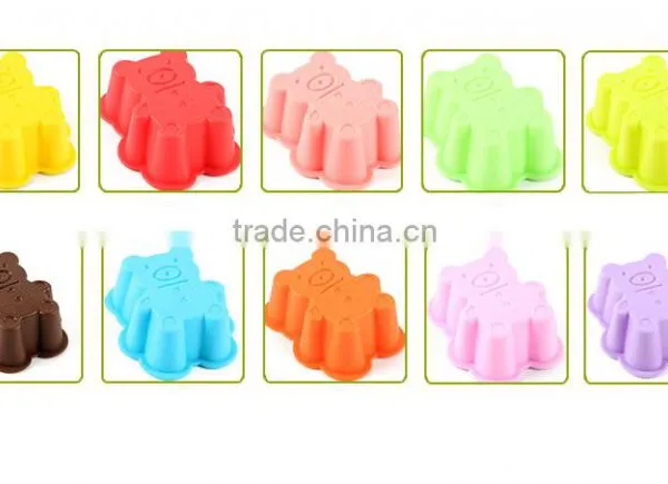 Bear Shape Silicone Cup Cake Stand photo-6