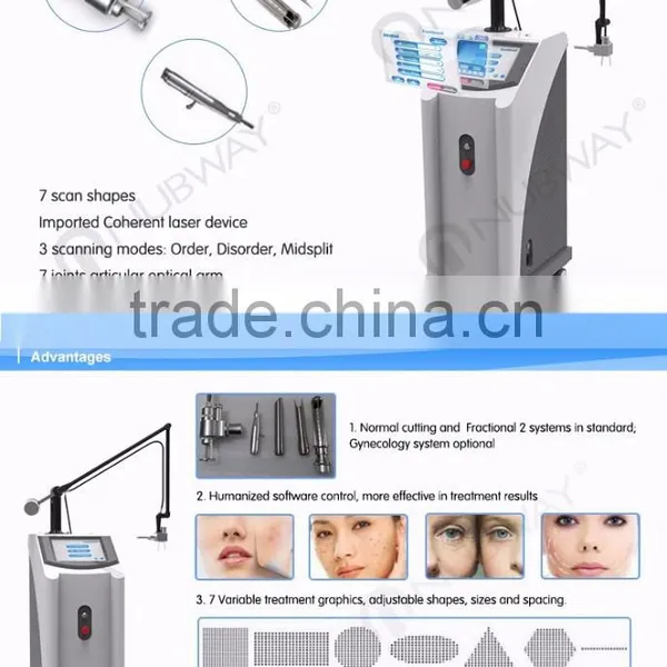 Stretch Mark Removal Medical CE Pigment Removal 30W Co2 Wrinkle Removal Fractional Machine With USA Coherent Laser photo-2