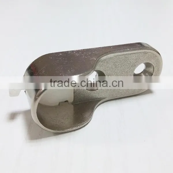 Furniture Hardware Oval Wardrobe Tube Holder Bracket photo-6