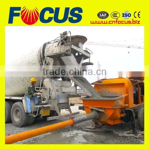 Good Performance Diesel Trailer-Mounted Portable Hbts80. Concrete Pump photo-2