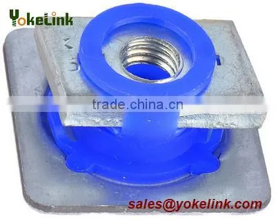 Galvanized Channel Nut With Plastic Wing For Solar Mounting System M8,M10,M12 photo-4