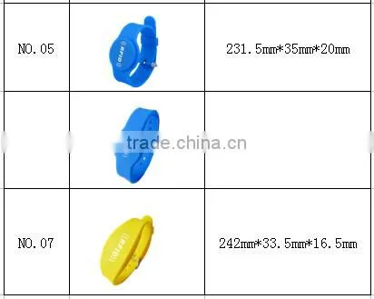 Nice Giveaway RFID Personalized Wristbands RFID NFC Silicone Wristbands for Festival Events photo-3
