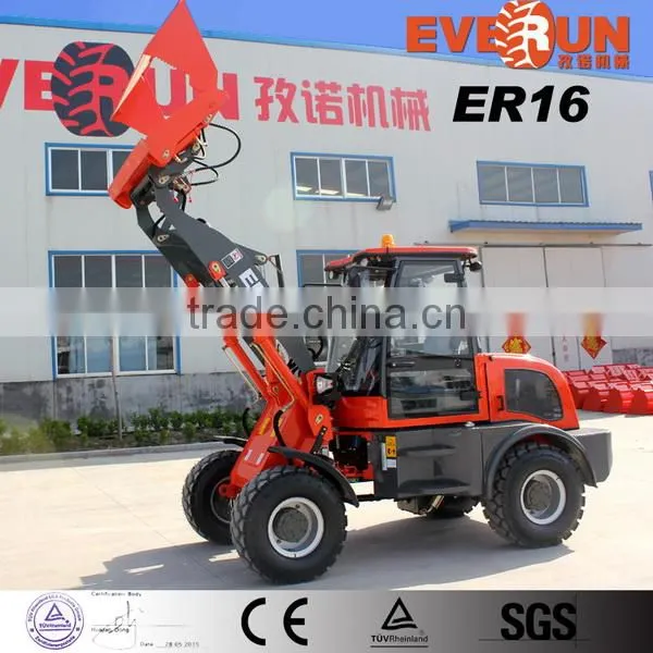 Everun Wheel Loader 1.6ton High Quality Chinese Wheel Loader photo-2