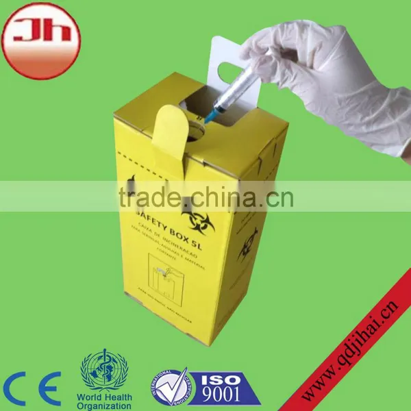Corrugated Medical Safety Box/biohazard Waste Container That Disconnect Needles photo-2