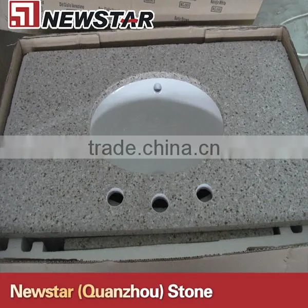 Surface Granite Vanity Tops With Single Sink photo-4