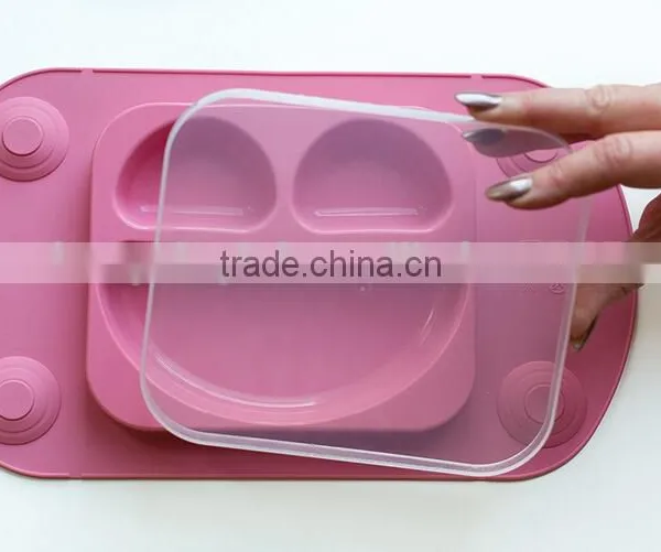 Silicone Small Sectional Baby Plate Perfect For Baby photo-3