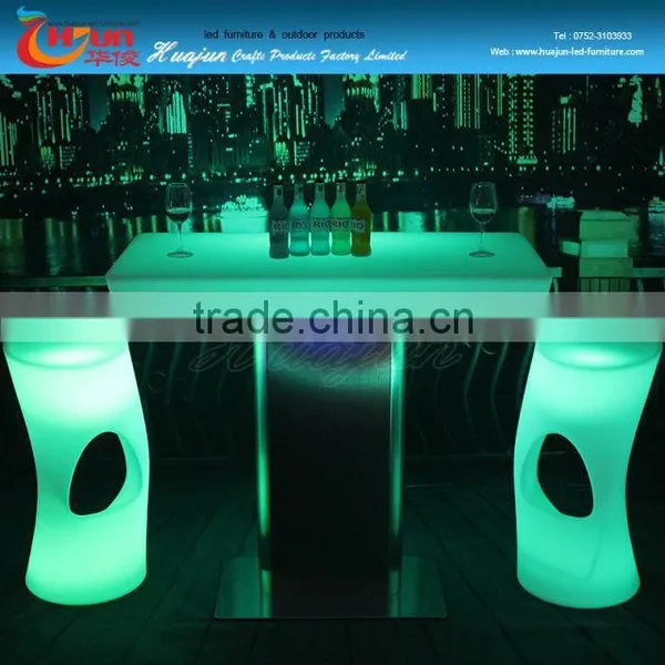 New Product!!high Tech Product RGB Color Rechargeable Waterproof Led Bar Chair/led Cube Chair photo-3