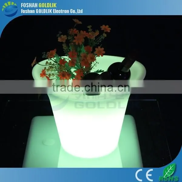 Wholesale Plastic Rechargeable RGB LED Plastic Ice Bucket photo-4
