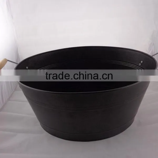 Large Party Tub, Galvanized, Metal photo-2