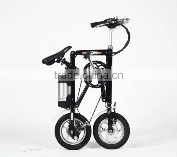 12 Inch Electric Folding Bicycle With Brushless Hub Motor photo-4