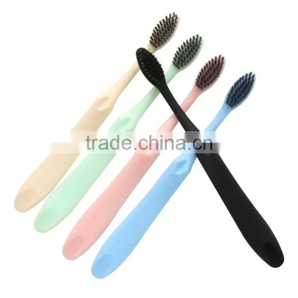 Simple Design Wide Slip-resistance Handle Chinese Famous Brand Gentle Teeth Whitening Toothbrush photo-4