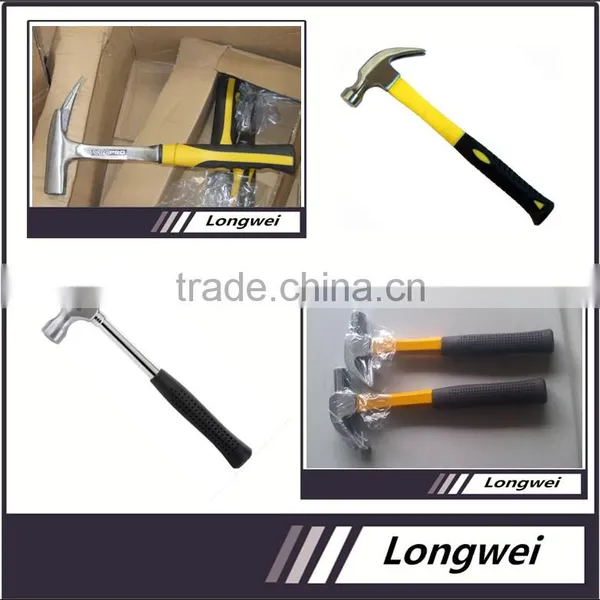 Steel Claw Hammer Head With Fiberglass Handle photo-3