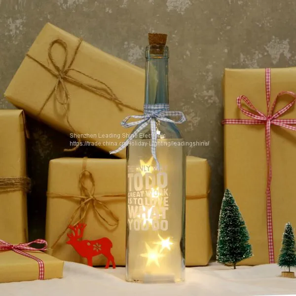 Glass Bottle With LED Light photo-2