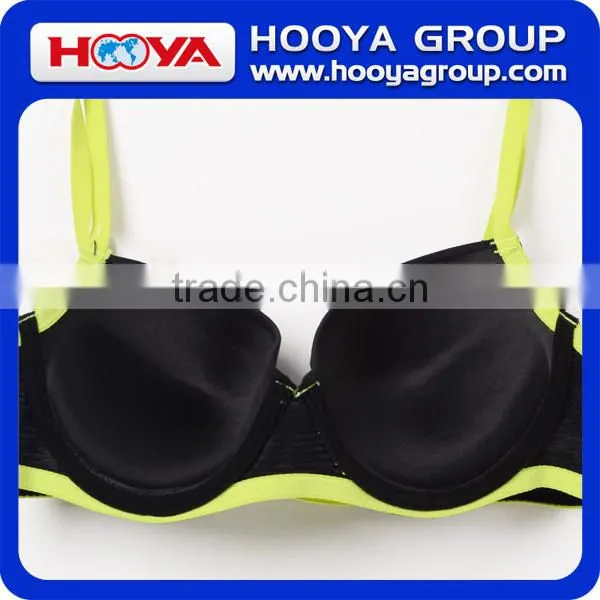 Beautiful Modern Girls Sexy Bra And Panty Set With Push Up Bra photo-3