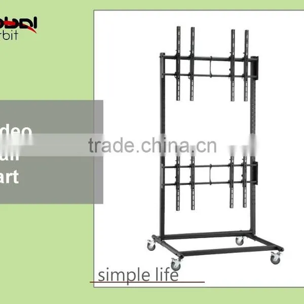 Metal LED TV Mount Bracket LCD TV Wall Mount Cart TV Video Mount