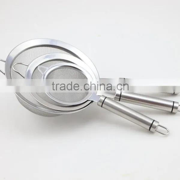Stainless Steel Kitchen Utensils Cooking Tool Wire Mesh Skimmer Set photo-6