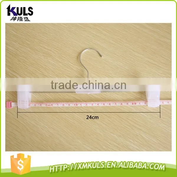 24CM Multi-functional Anti-skid Plastic Pants Clip Plastic Hanger for Clothes photo-4