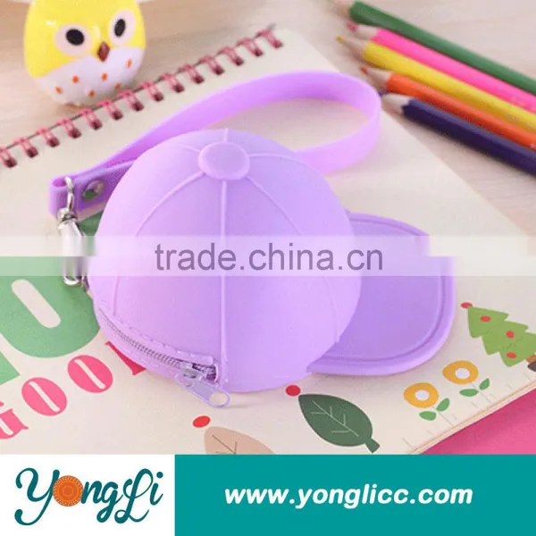 Wholesale Candy Color Silicone Ladies Wallets photo-2