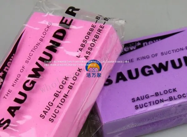  Stripy PVA Square Sponge With Handle Easy Cleaning photo-5