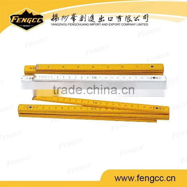 Cheap 2M Advertising Plastic Folding Ruler With Logo Printed for Promotion photo-4