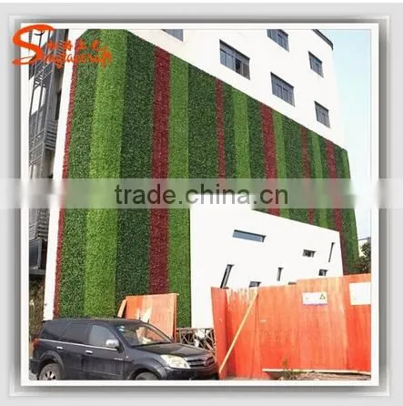 Green Artificial Garden Plant Wall photo-3