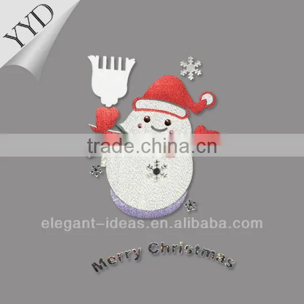 complicated custom heat transfer rhinestones motif for garment