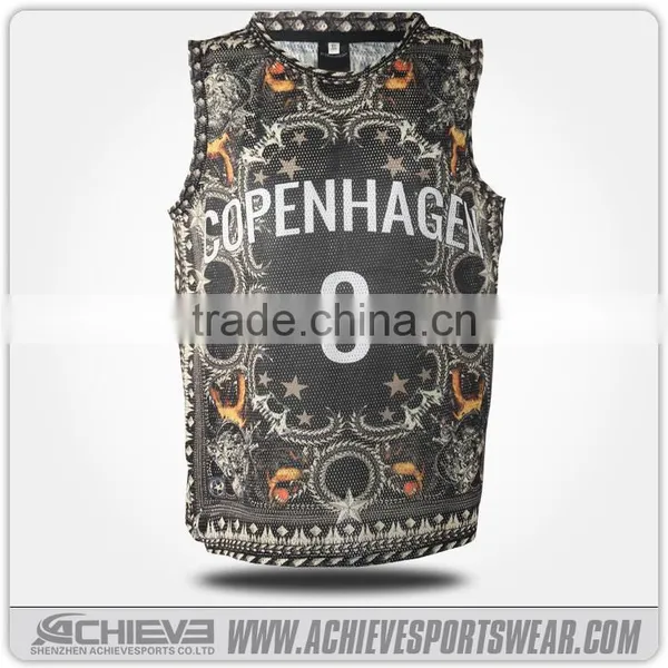 Whosale Basketball Singlets, Jersey Basketball Design,cheap Custom Basketball Uniform photo-6