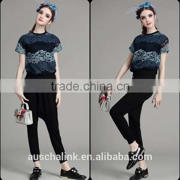 Hot Sale Personalized Chic Ladies Cheap Baggy Pants Wholesale Price photo-6